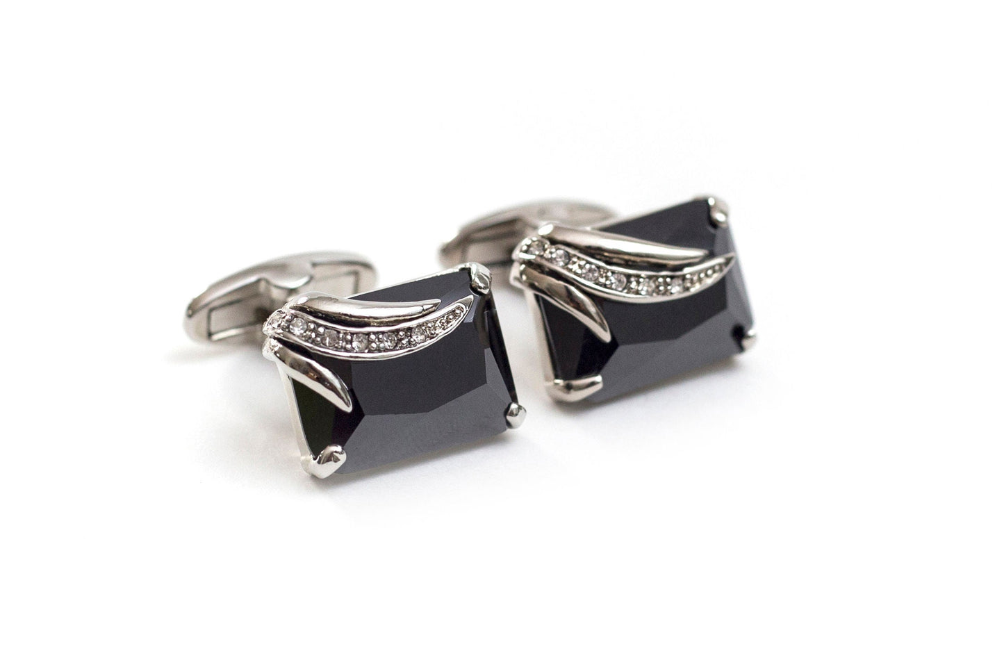 Elegant Stone Cuff Links