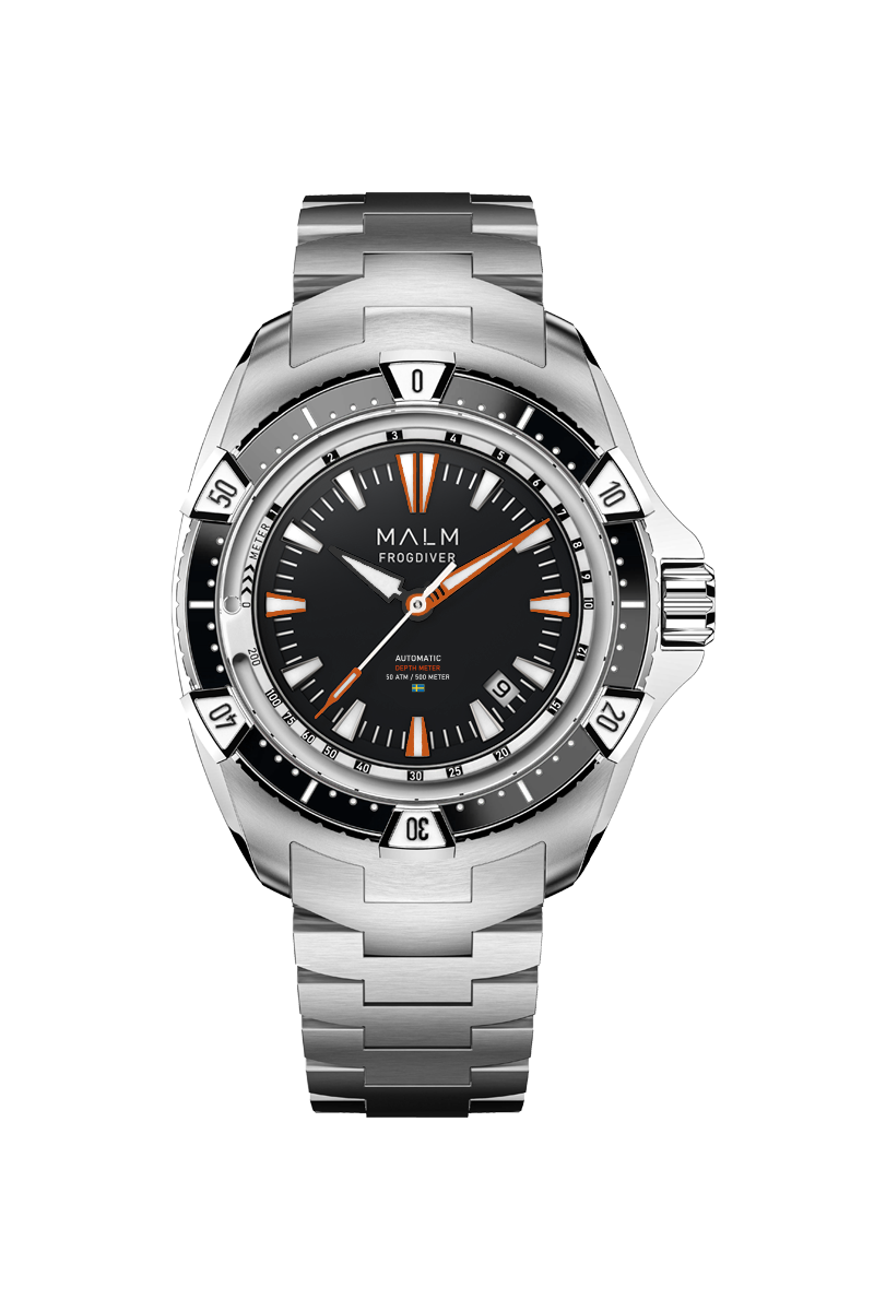 Frogdiver II Black 44 Swiss Automatic