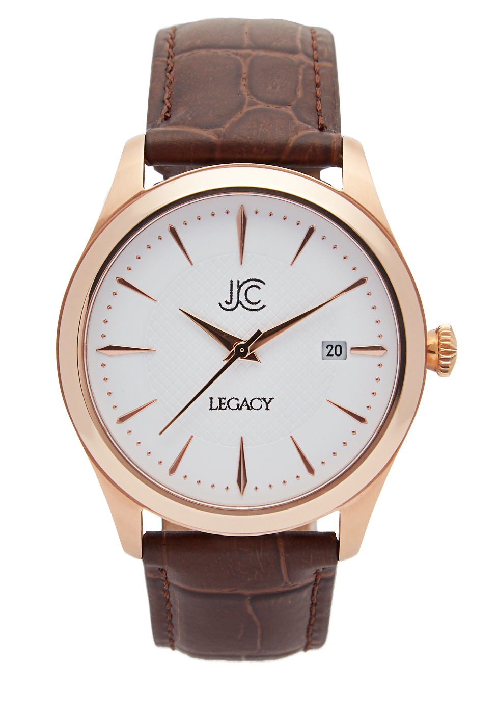 Legacy Rose White Dress Watch