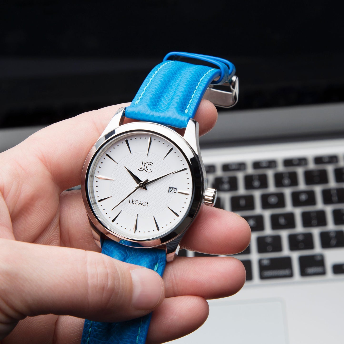 Legacy Steel White Dress Watch