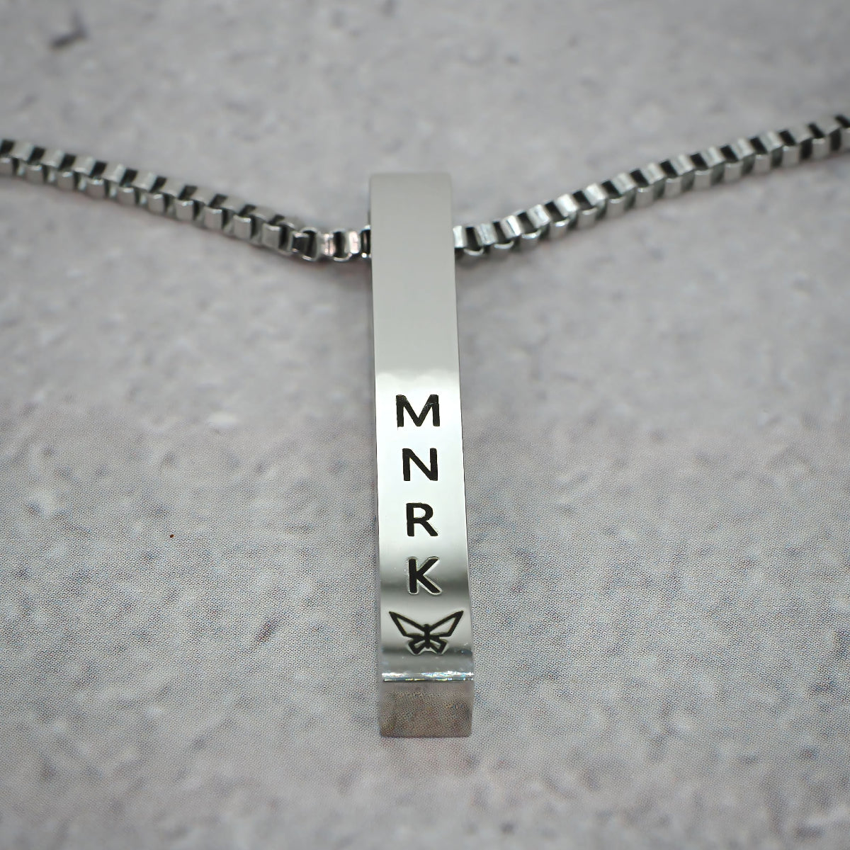 MNRK Bar Pendant Necklace