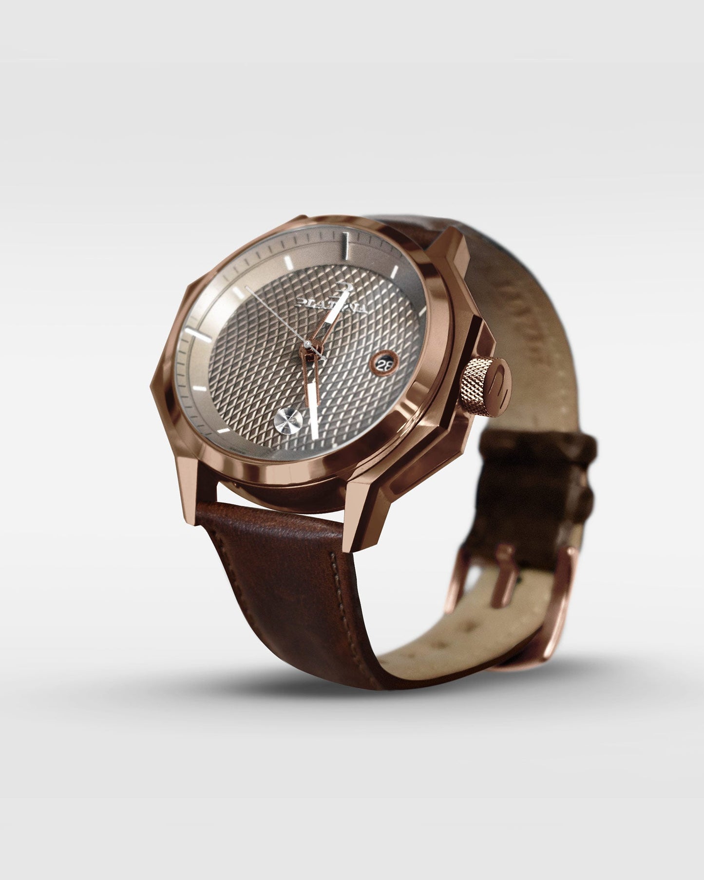 Unbroko C1 Vintage Rust - 44mm beige