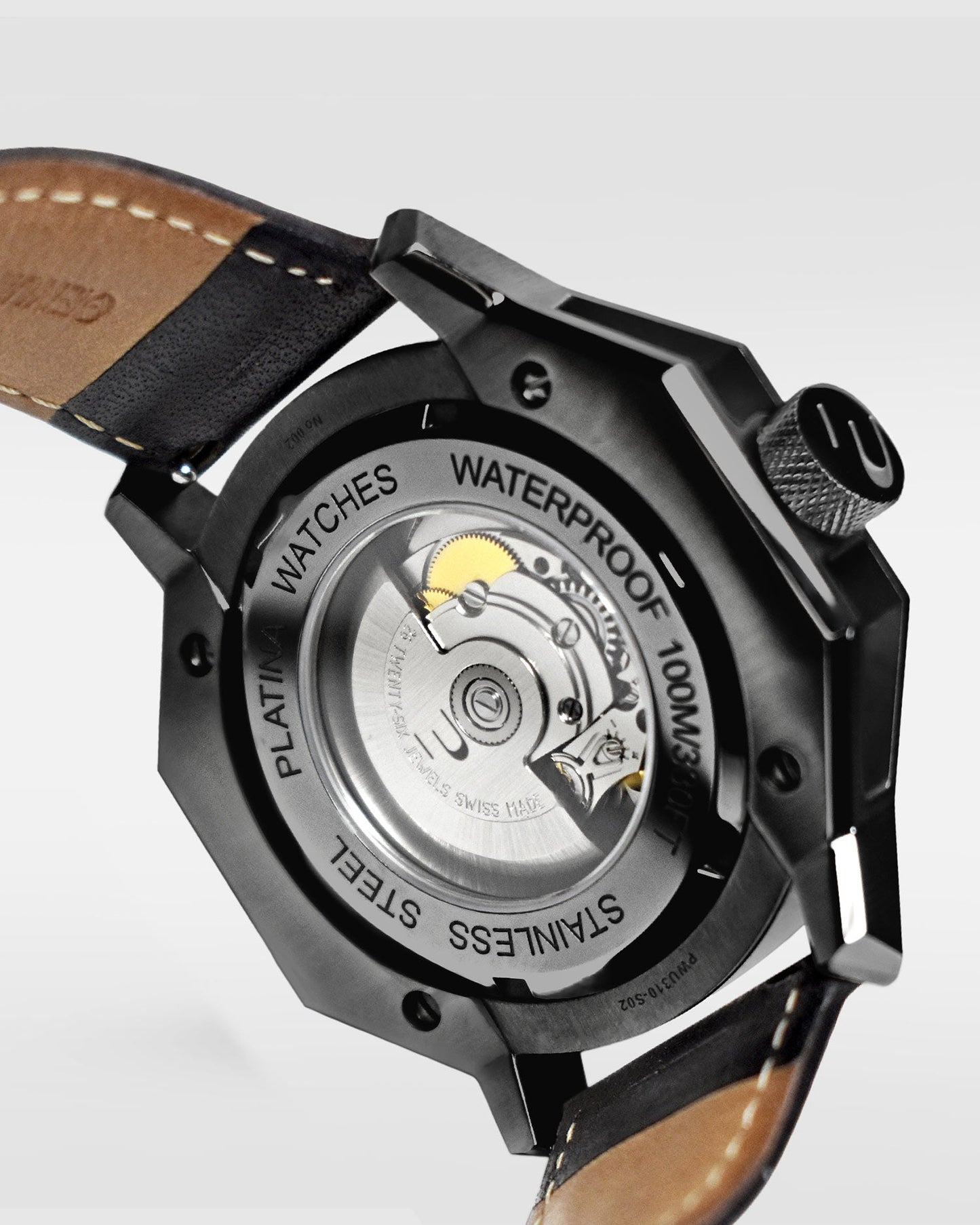 Unbroko C1 Vintage Anthracite - 44mm green