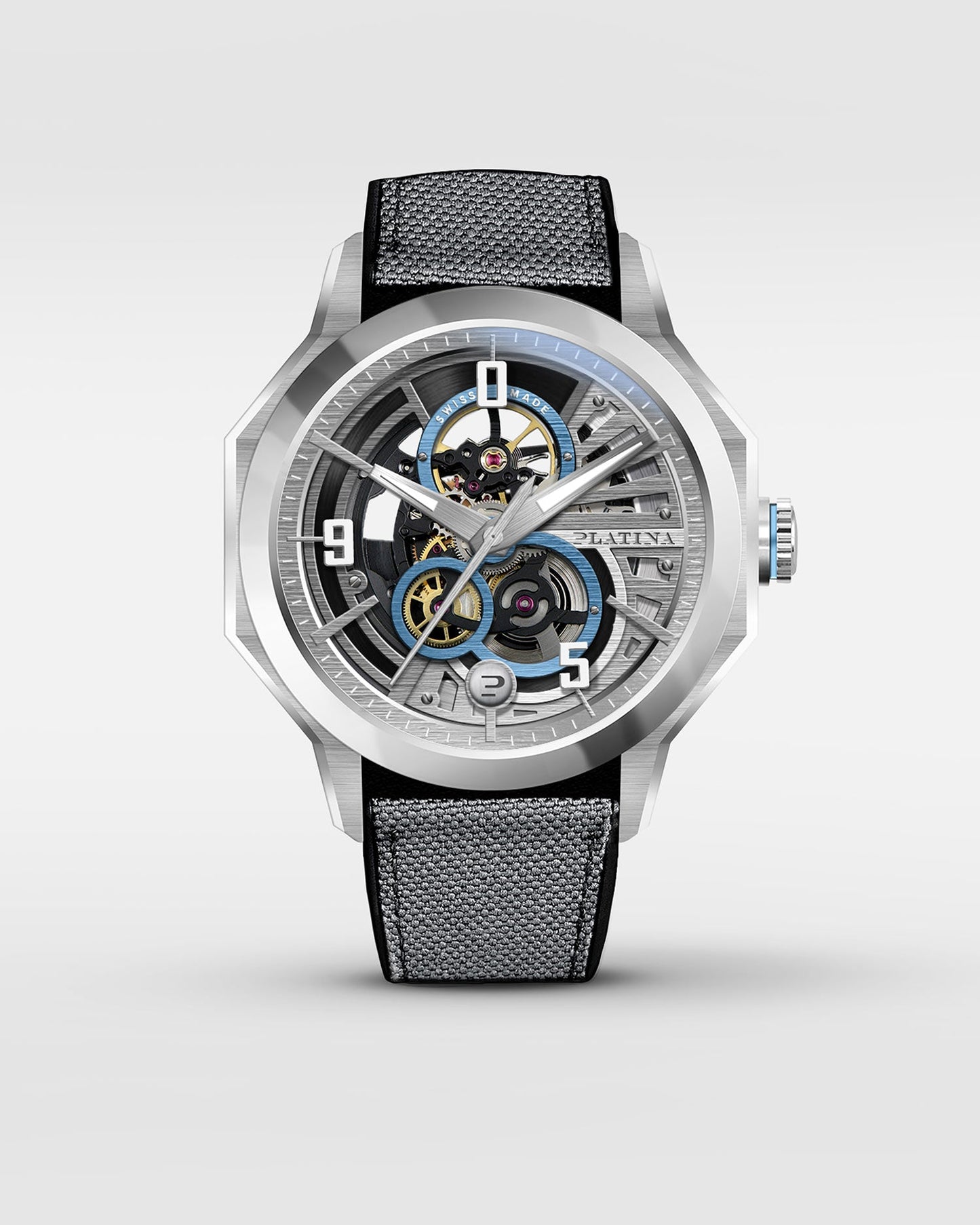 Unbroko C3 Skeleton - 42mm blue