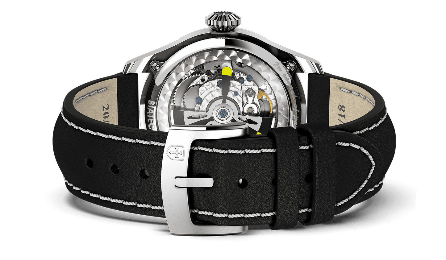 Biatec Corsair CS 01 N - black pilot style strap