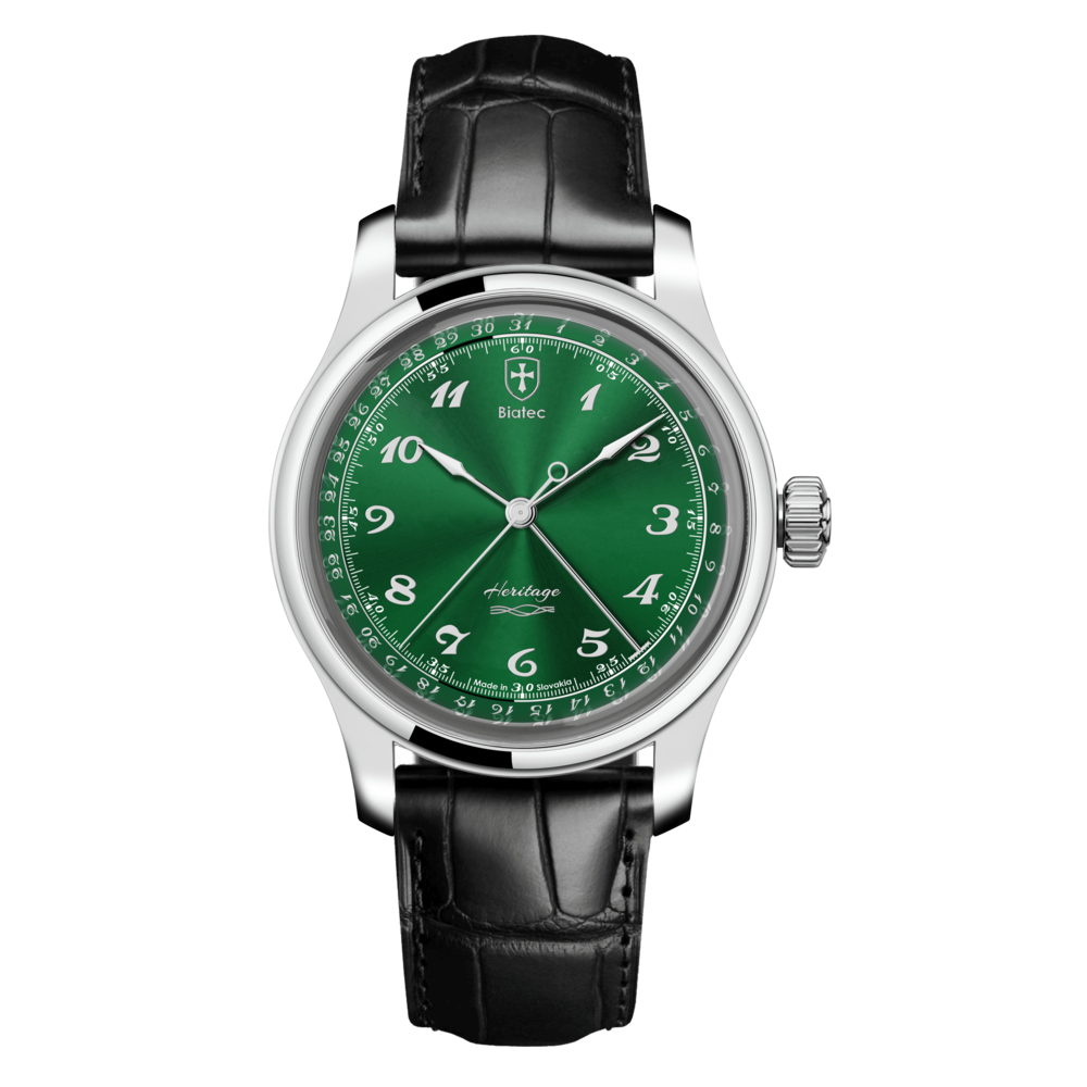 Biatec Heritage 03 - black alligator strap