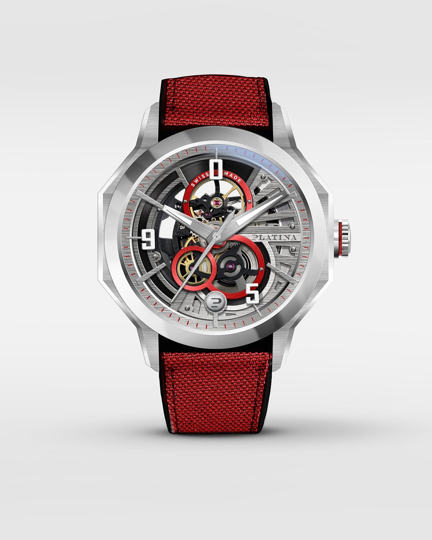 Unbroko C3 Skeleton - 42mm red