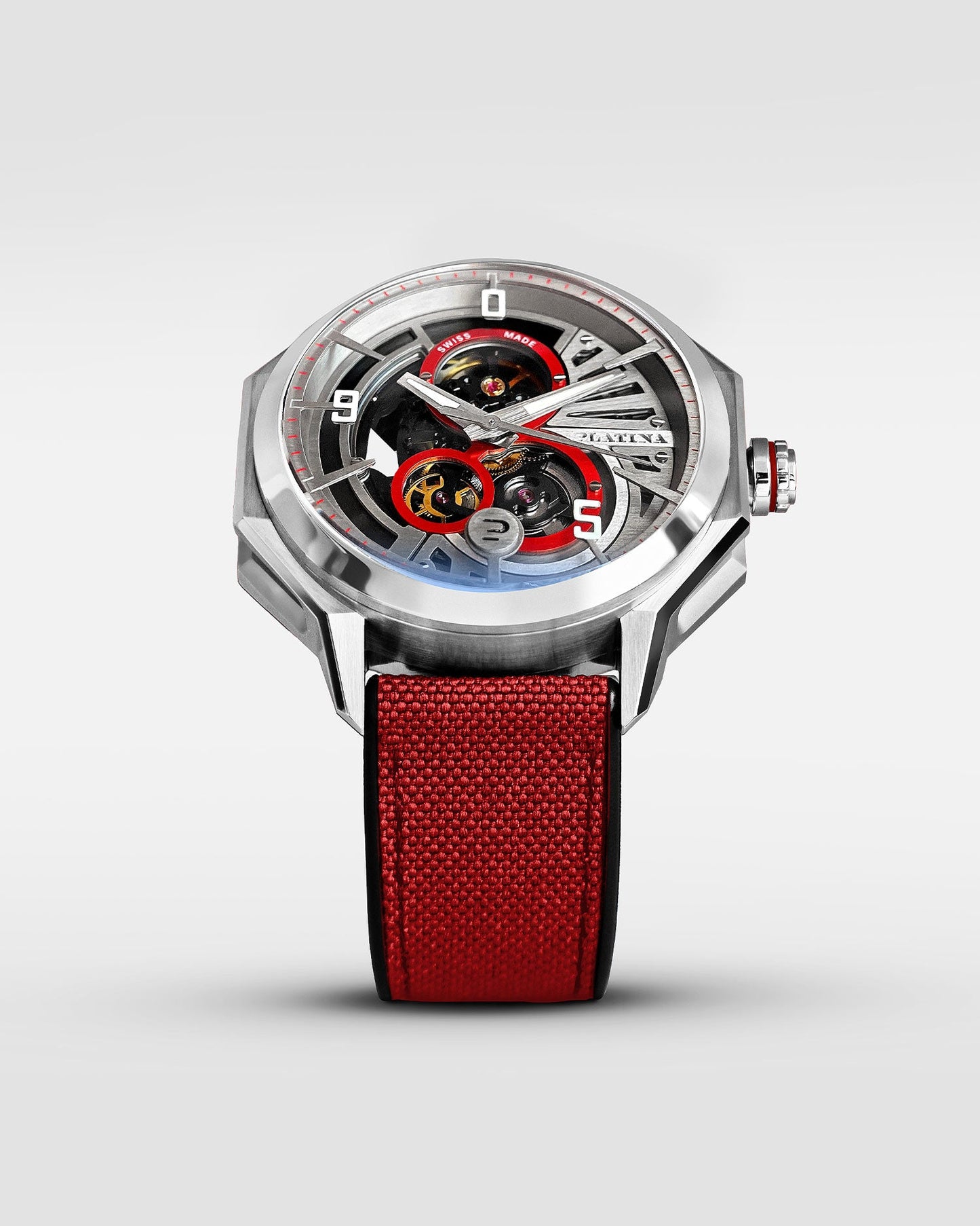 Unbroko C3 Skeleton - 42mm red