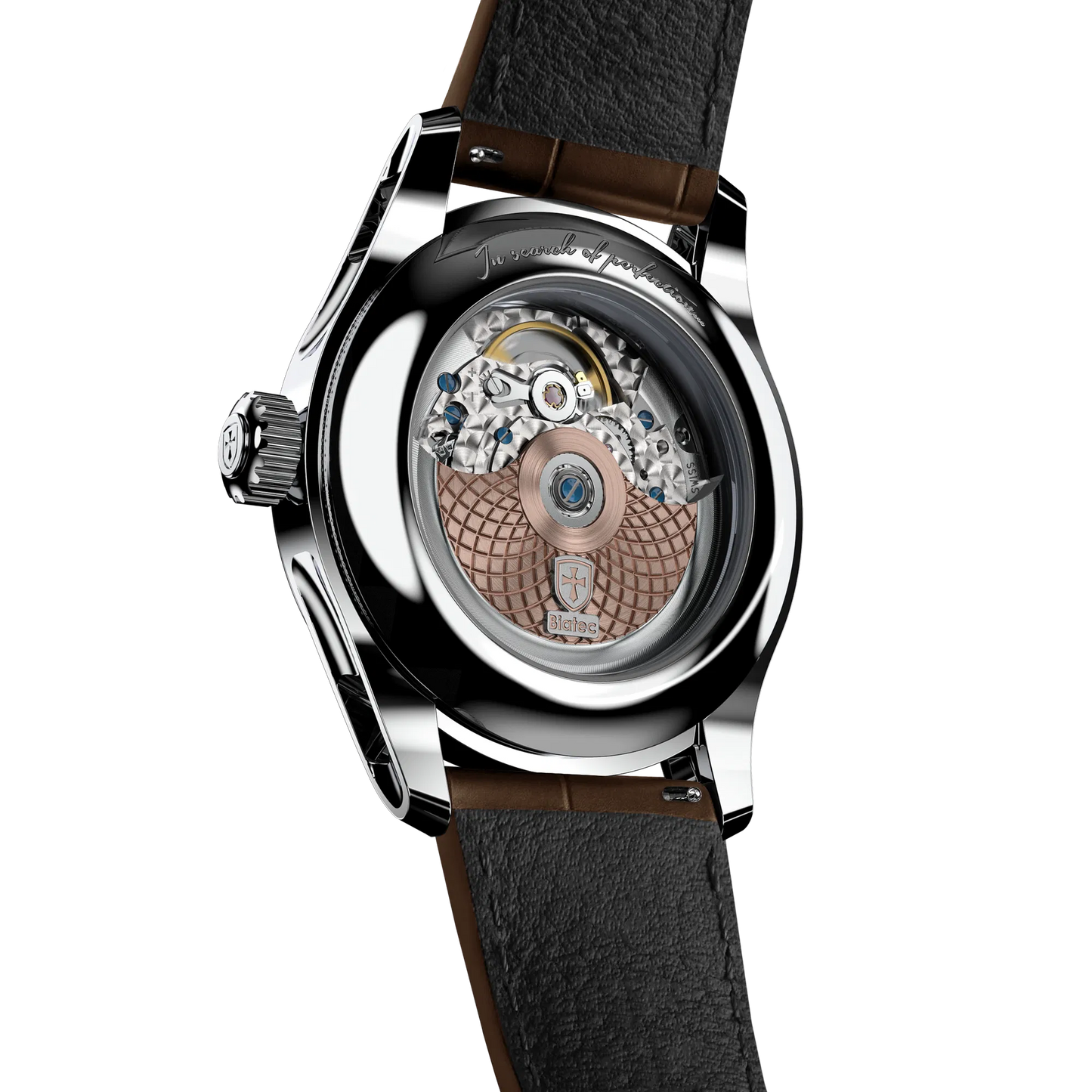 Biatec Heritage 02 - brown alligator strap