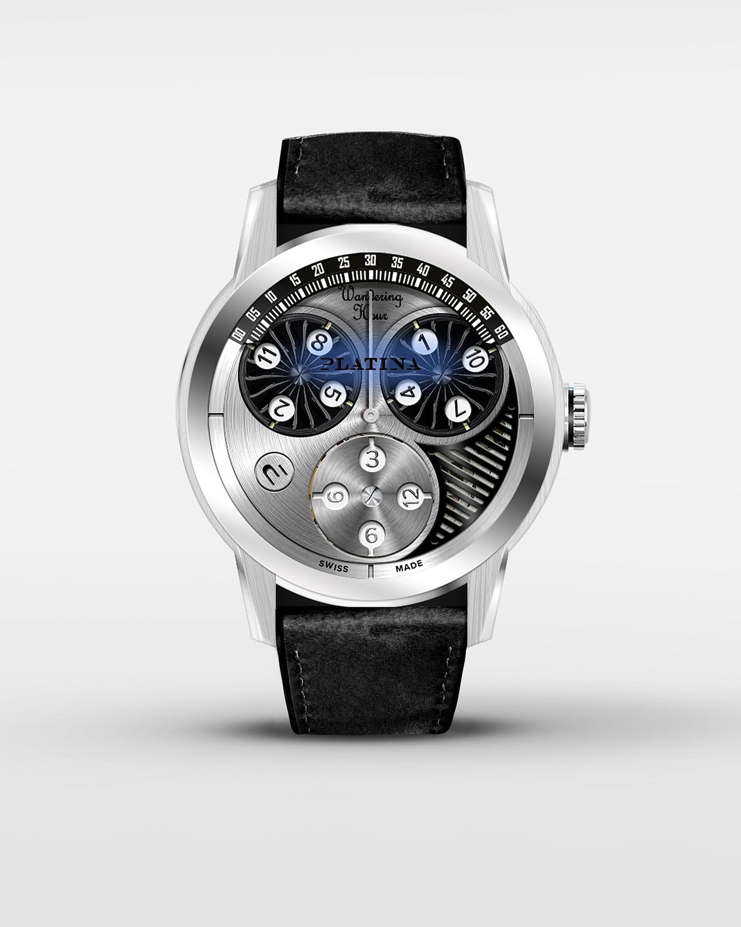 Classicon Wandering Hour - 42mm black