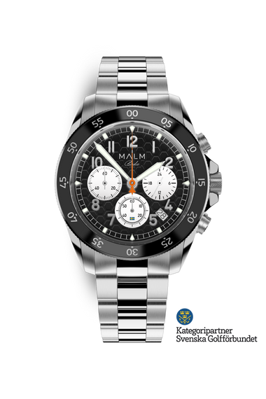 Dalton Birdie Black Chronograph 41