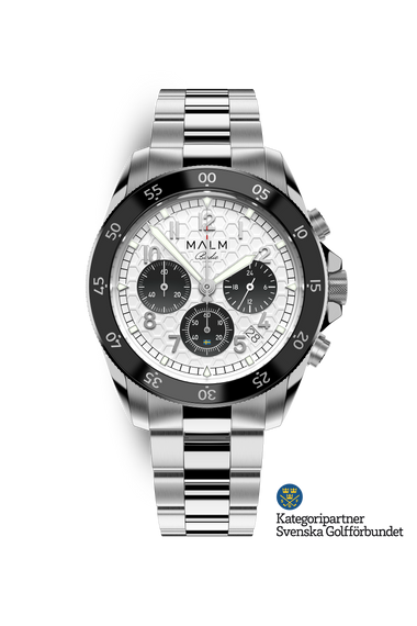 Dalton Birdie White Chronograph 41