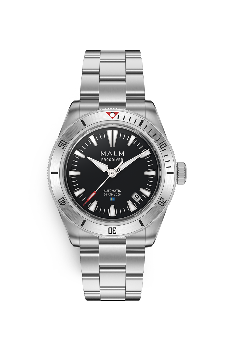 Frogdiver II Black 39 Swiss Automatic