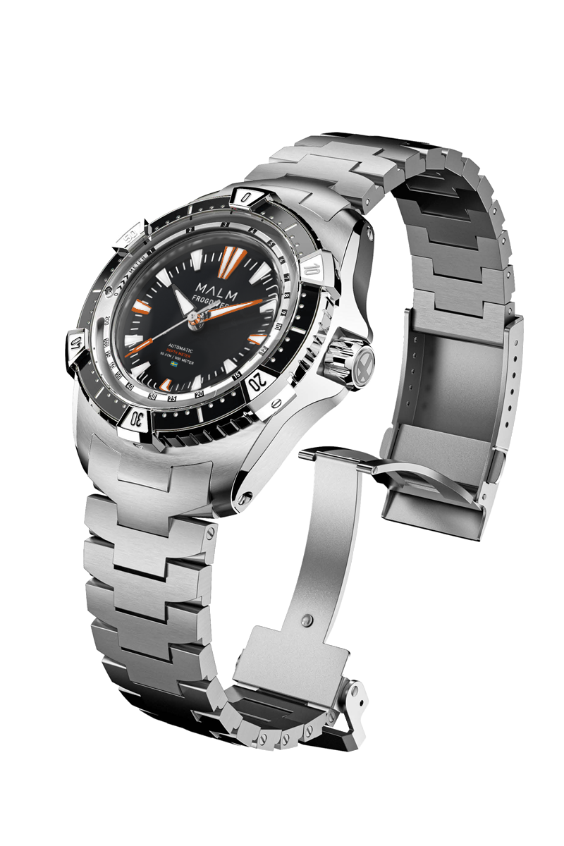 Frogdiver II Black 44 Swiss Automatic