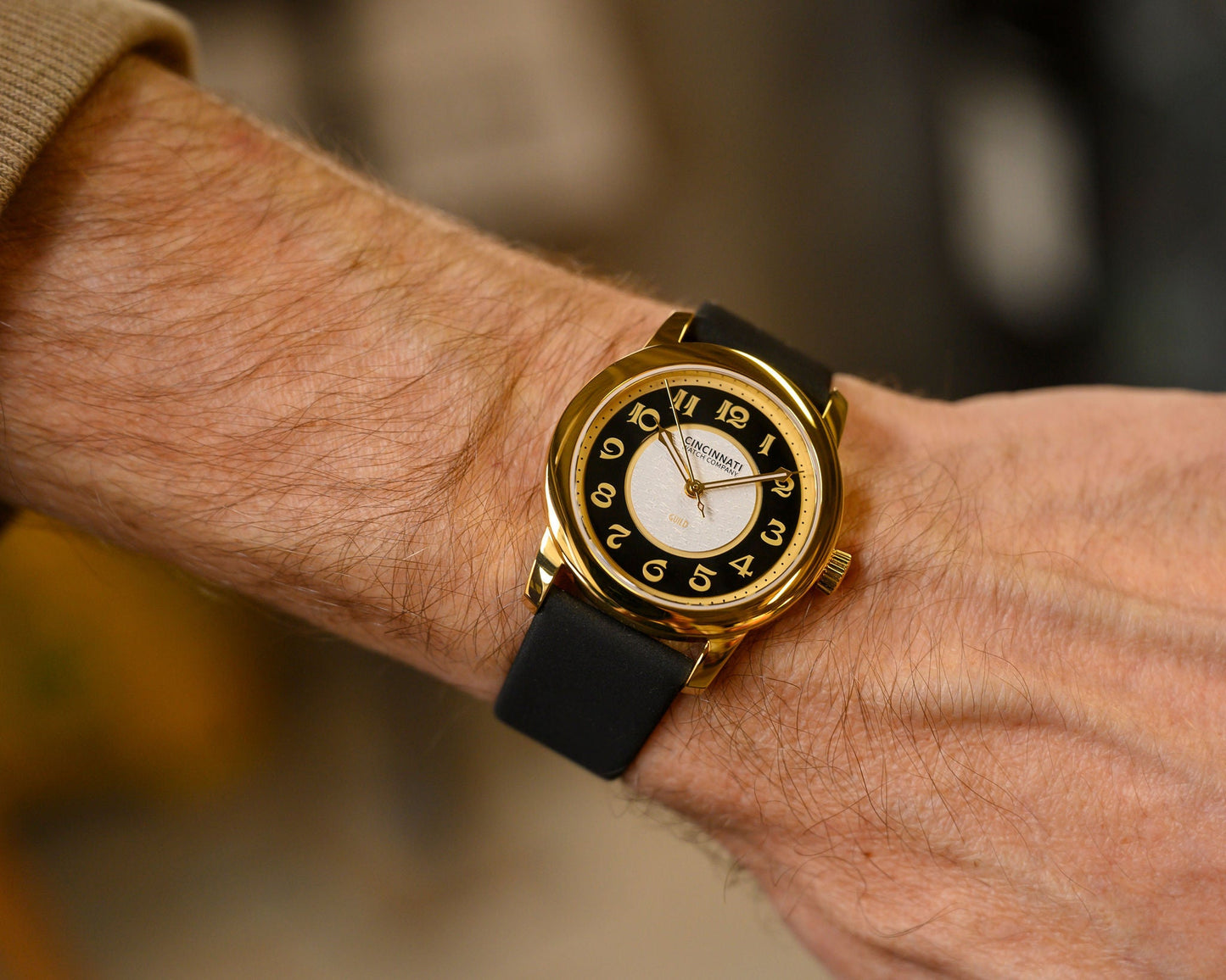 Guild Mechanical Watch Gold PVD