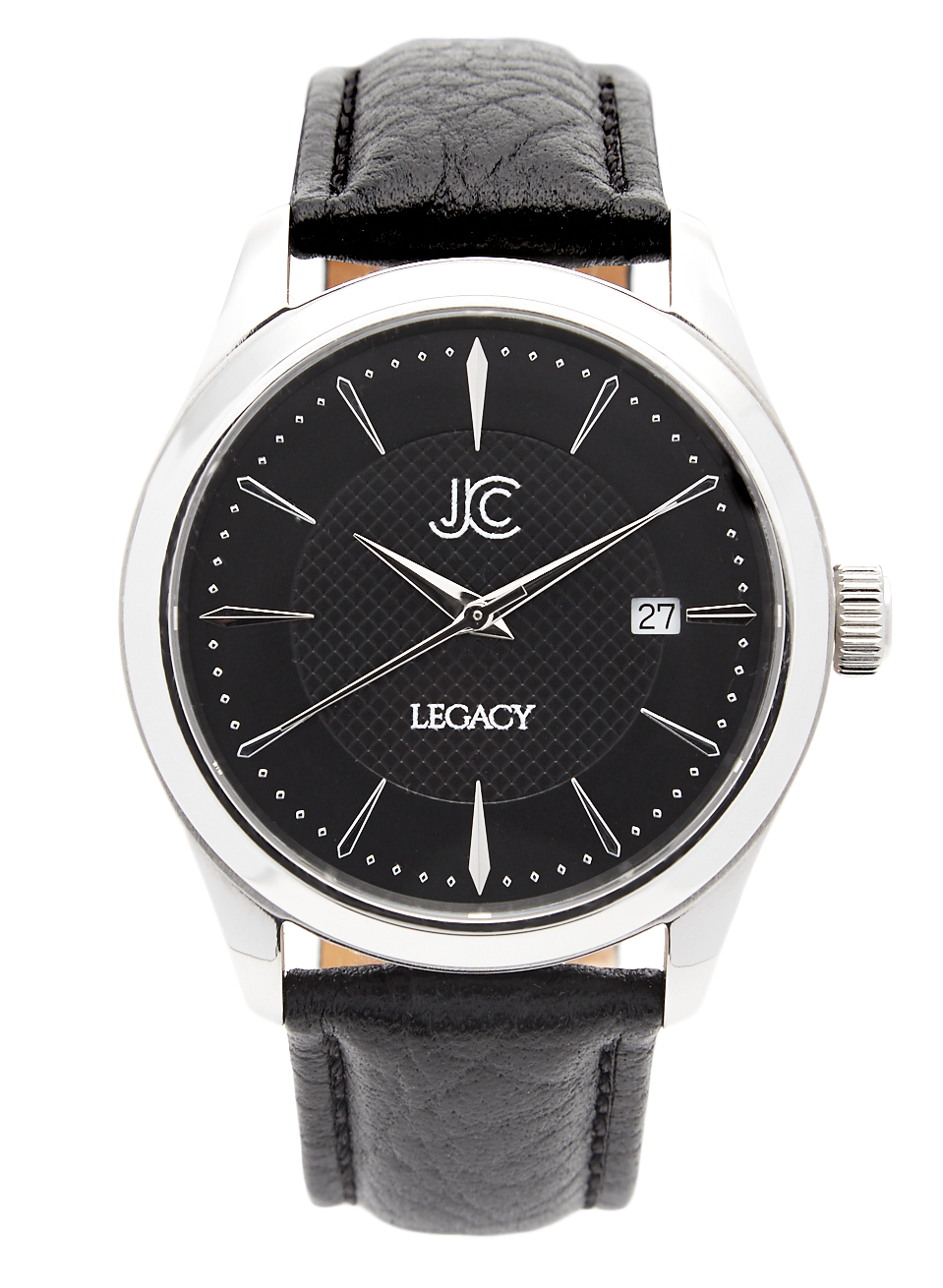 Legacy Steel Black Dress Watch