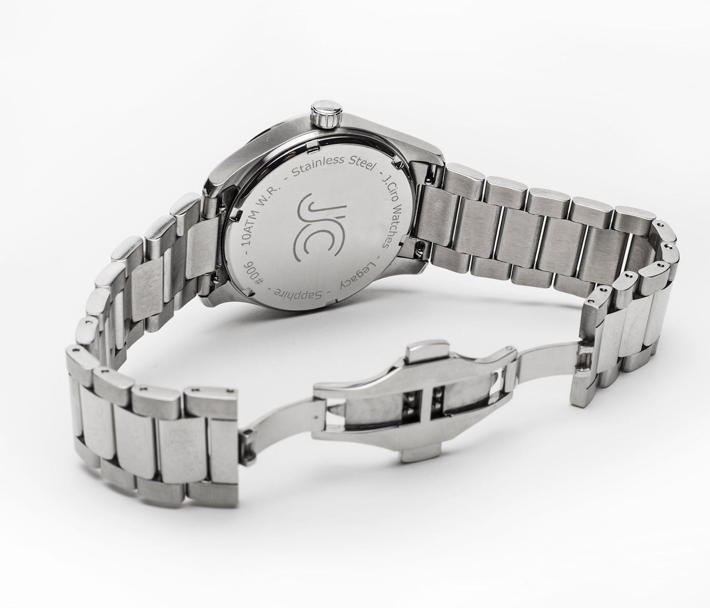 Legacy Steel White Dress Watch