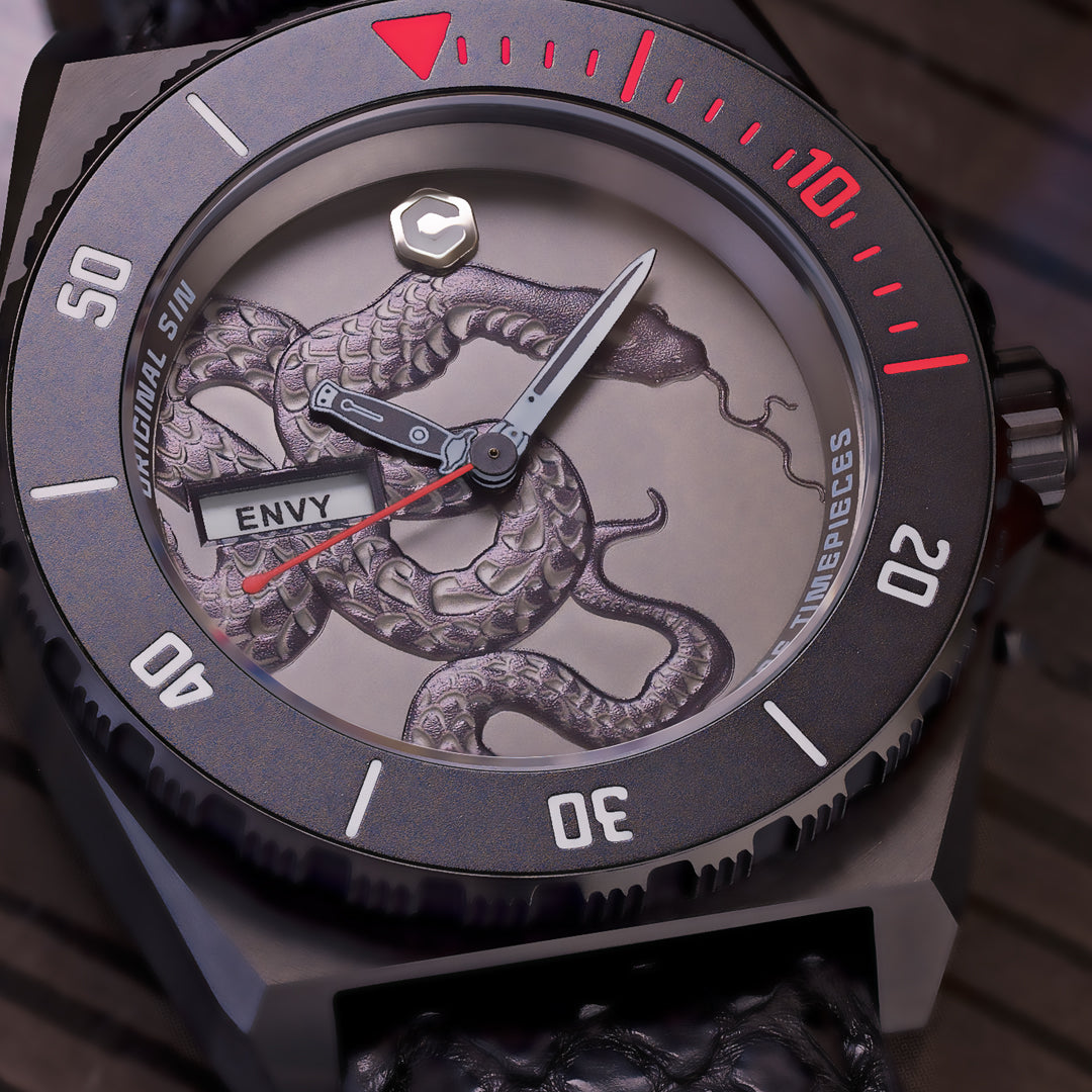 Original Sin Snake Dial Titanium Automatic