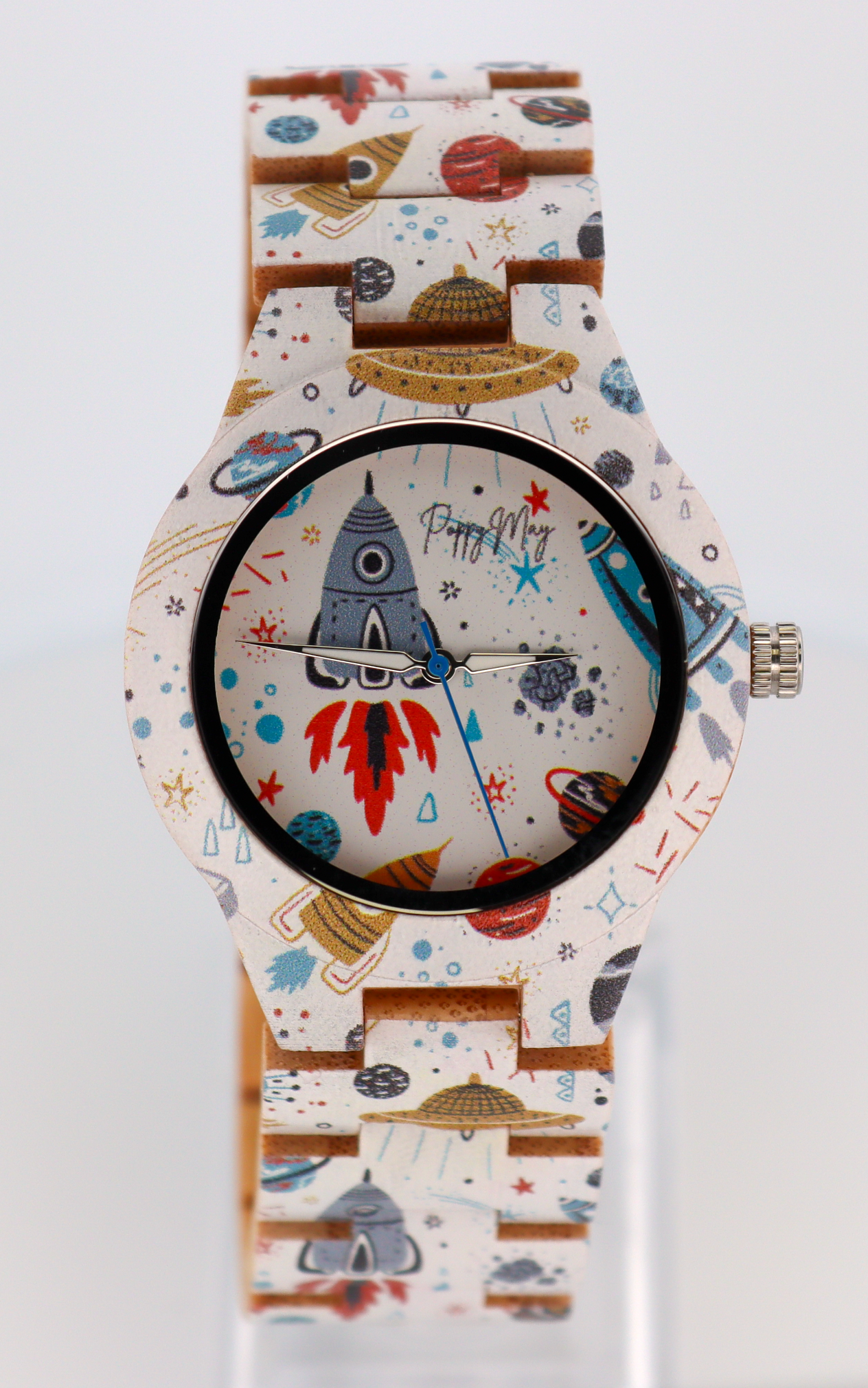 Poppy May Bamboo Watch