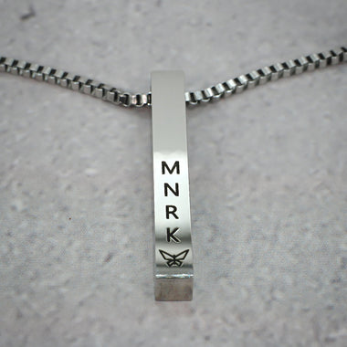 MNRK Bar Pendant Necklace