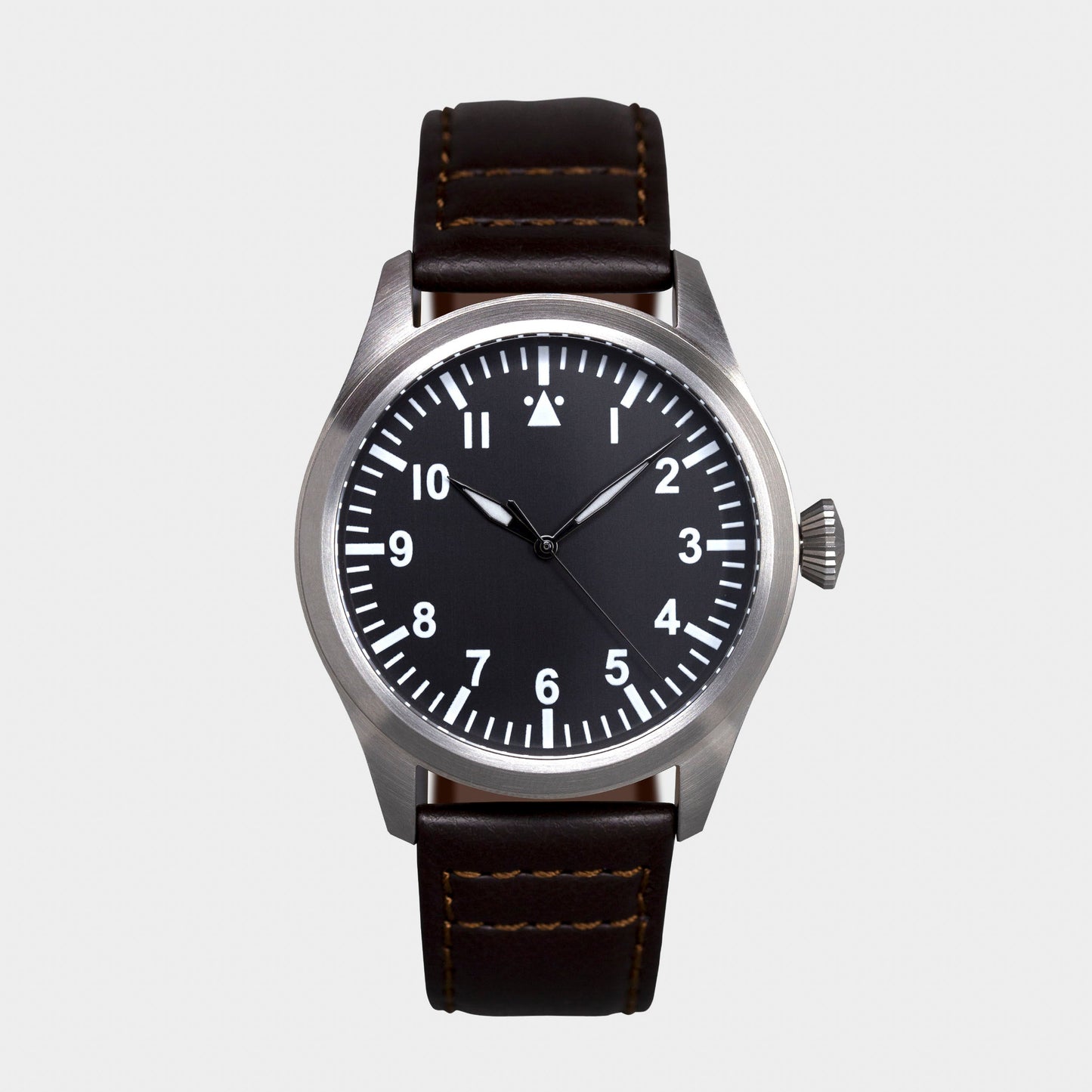 'Turbulence' Cat.1 Aviator's Watch (46mm) | Pullman Brown