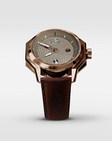 Unbroko C1 Vintage Rust - 44mm beige