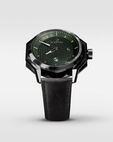 Unbroko C1 Vintage Anthracite - 44mm green