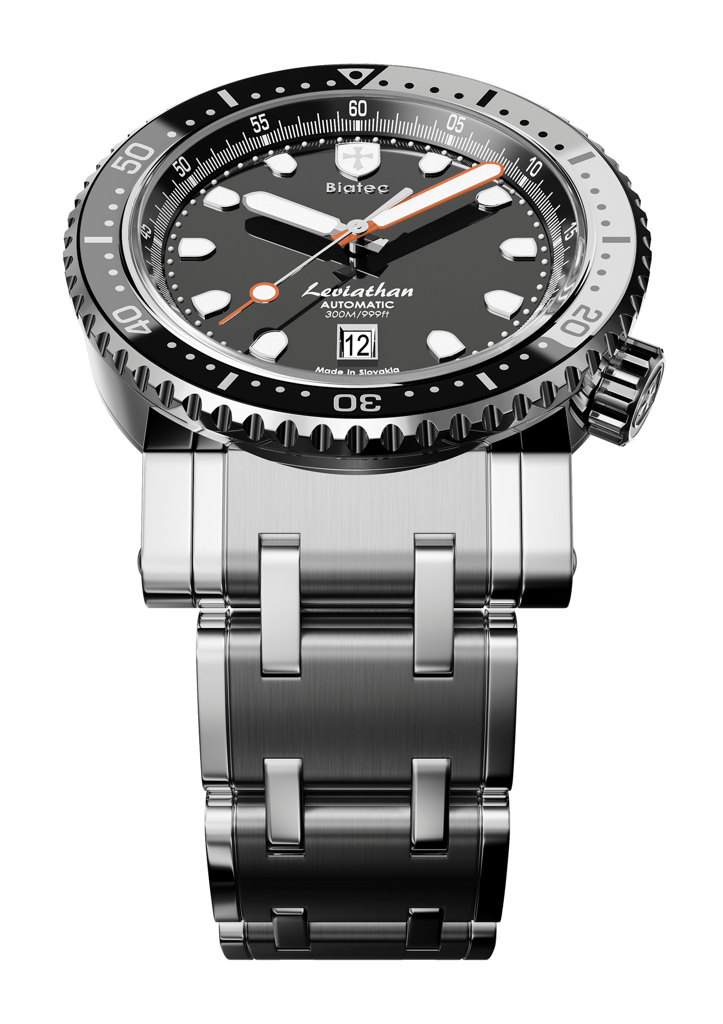 Biatec Leviathan 01 F - steel bracelet with Nan-Tec