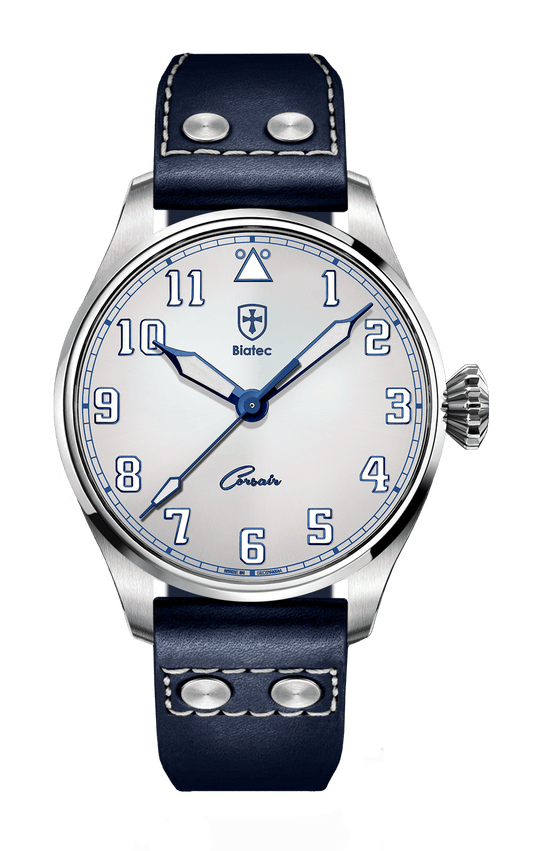 Biatec Corsair CS SE 01 N - pilot style blue leather