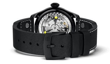 Biatec Corsair Vintage 02 - black pilot style strap