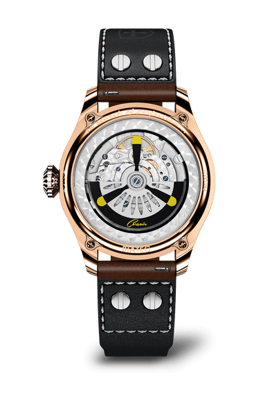 Biatec Corsair Vintage 04 - dark brown pilot style strap