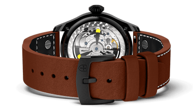 Biatec Corsair Vintage 05 - light brown pilot style strap