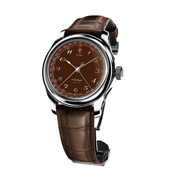 Biatec Heritage 02 - brown alligator strap