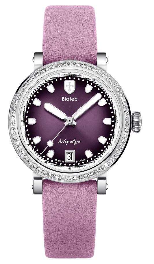 Biatec Magnifique 02 - pink brushed leather