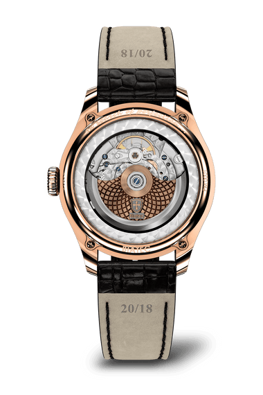 Biatec Majestic 02 N - black genuine crocodile strap