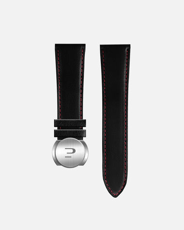 Leather strap - buckle system