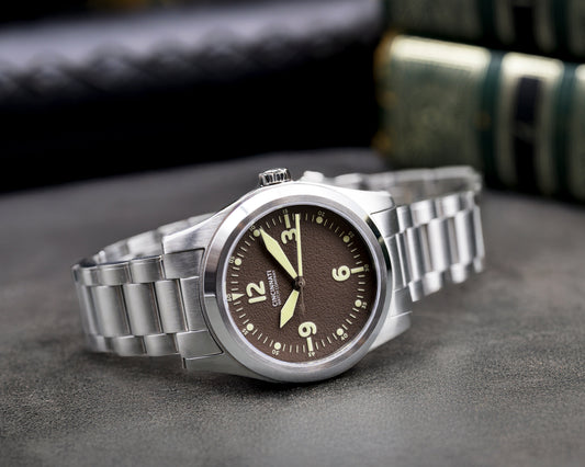 Brown American Pilot Watch A-11 Spec USA