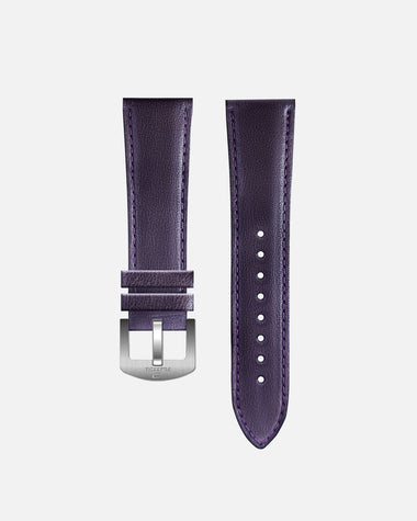 Purple Leather strap - pin buckle
