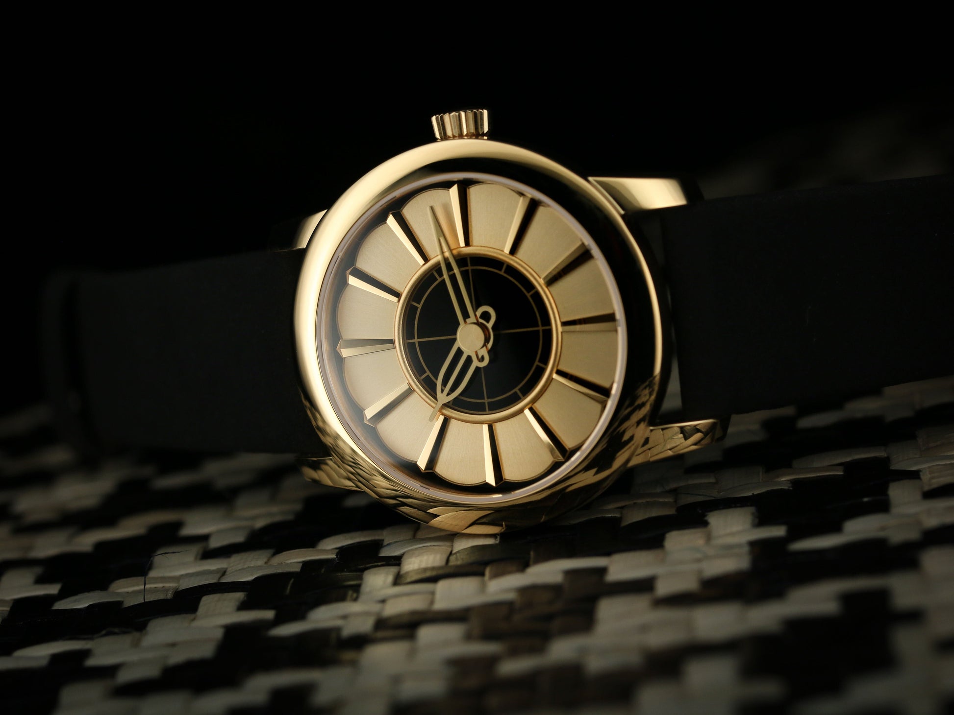 Union Terminal Watch Gold PVD
