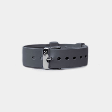 Natural Rubber Watch Strap (18mm) | Storm Grey