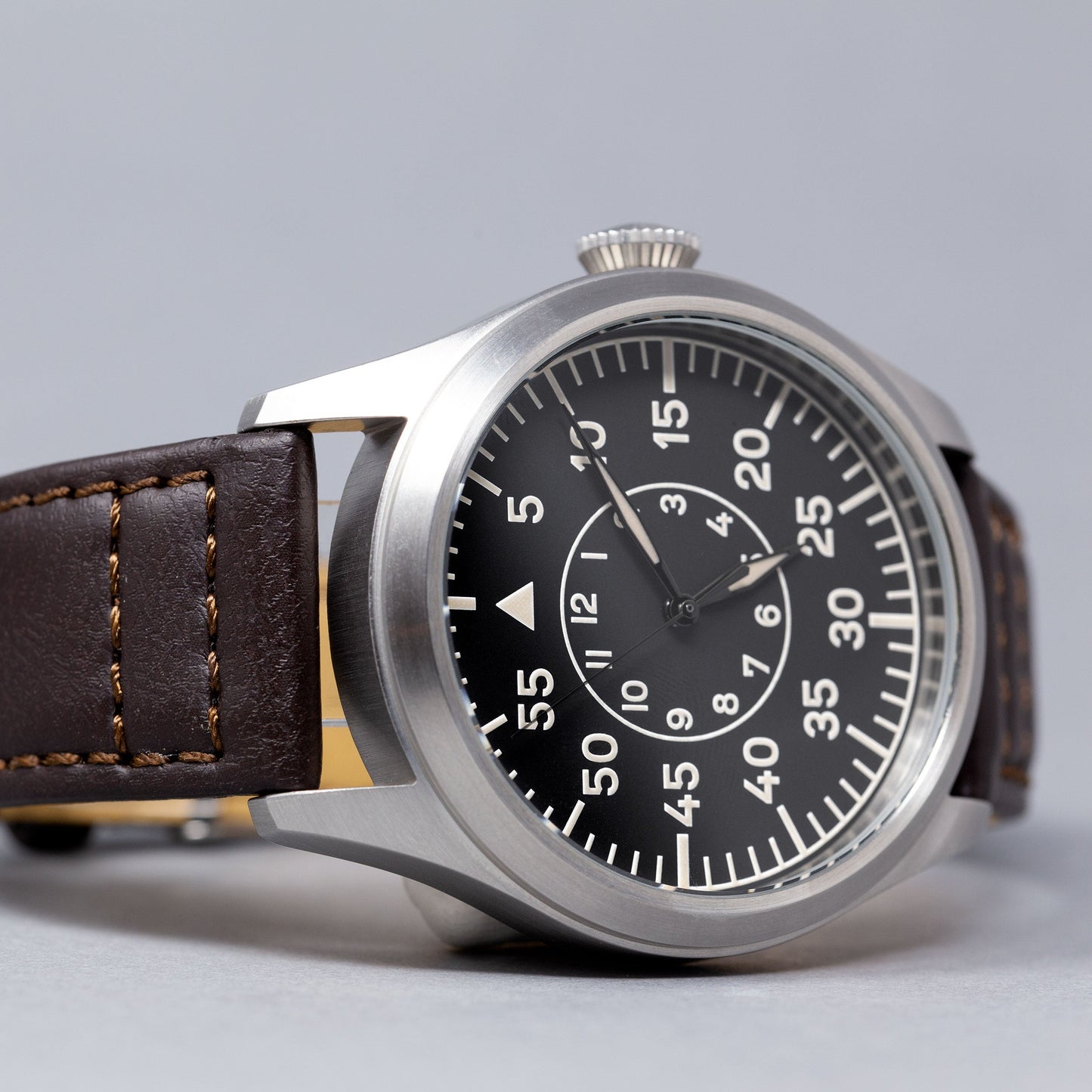 'Turbulence' Cat.2 Aviator's Watch (46mm) | Pullman Brown