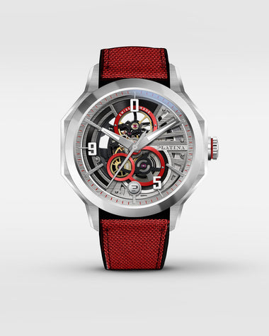 Unbroko C3 Skeleton - 42mm red